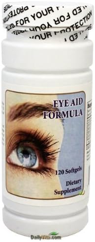 NuHealth Eyes Aid Formula with Lutein, 120 Capsules
