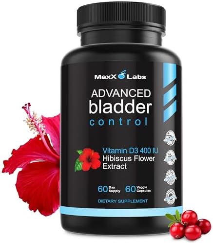 D-Mannose Capsules, 1400 Mg with Cranberry & Hibiscus Flower, 120 Ct | Fast Acting Formula, Supports Bladder & Urinary Tract Health - Extra Strength 60 Servings
