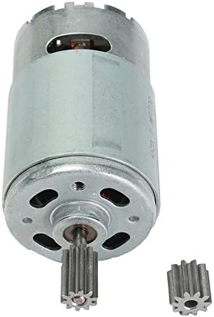 2 Pcs 550 40000RPM Electric Motor High Speed RS550 12V Motor Gearbox Accessories for Power Wheels Children Ride On Car Replacement Parts