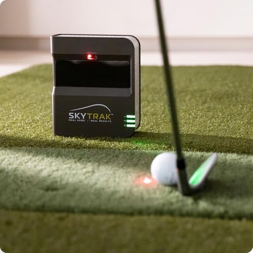 SKYTRAK Golf Launch Monitor | Photometric Technology for Ball Speed, Carry & Total Distance, Spin Rates