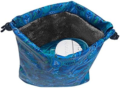 NAVAGE® Travel Bag for the Nose Cleaner, Paisley | Travel Ready: Custom-Fit Vegan Leather Pouch Keeps Your Nose Cleaner Protected on the Go