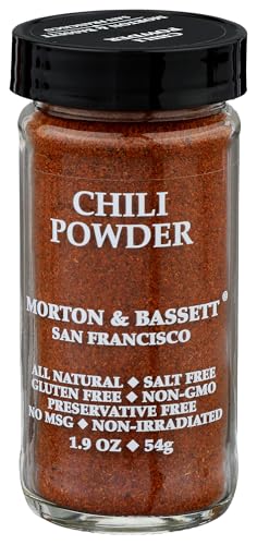 Morton & Bassett Cayenne Pepper, 1.8 oz – Non-GMO, Salt-Free, Bold and Spicy for Heat, Sauces & Mexican Cuisine