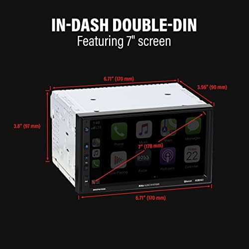 BOSS Audio Systems BVCP9700A CarPlay Android Car Stereo, 7 Inch Touchscreen