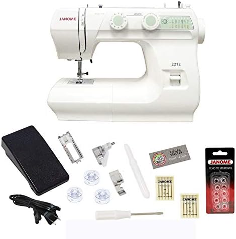 Janome 2212 Sewing Machine Includes Exclusive Bonus Bundle