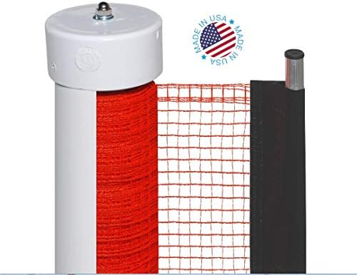 Kidkusion Retractable Driveway Guard | Adjustable Up to 25 Ft. | Visual Boundary for Playtime Safety | Black | Made in USA