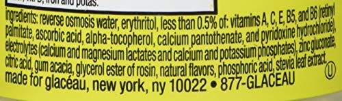 vitaminwater zero squeezed, lemonade flavored, electrolyte enhanced bottled water with vitamin b5, b6, b12, 20 fl oz, 12 pack