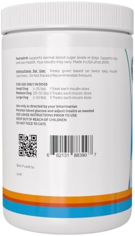 Nutralin Diabetic Dogs' Supplemental Feeding, Variety, Chewable
