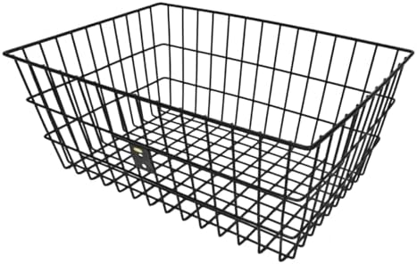 Trike Basket - Vinyl Coated Black - 90149
