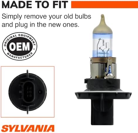 SYLVANIA - 9005 SilverStar Ultra - High Performance Halogen Headlight Bulb, High Beam, Low Beam and Fog Replacement Bulb, Brightest Down Road with Whiter Light, Tri-Band Technology (Contains 1 Bulb)