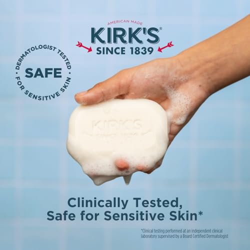 Kirk's Original Coco Castile Bar Soap Soothing Aloe Vera, 4 Oz