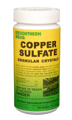 Southern Ag Copper Sulfate Granular Crystals, 1 Pound
