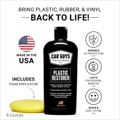 CarGuys Plastic Restorer | Bring Plastic, Rubber