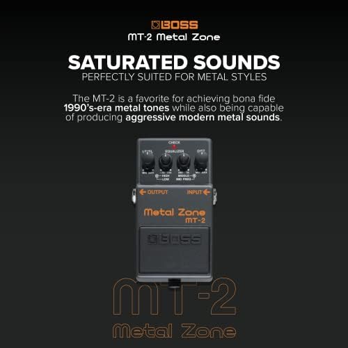 Boss MT-2 Metal Zone Distortion Guitar Pedal