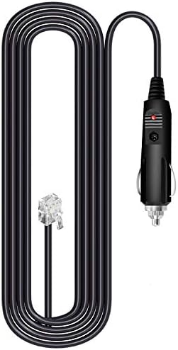 Radar Straight Power Cord Compatible with Uniden R3 3.5m/11.5ft