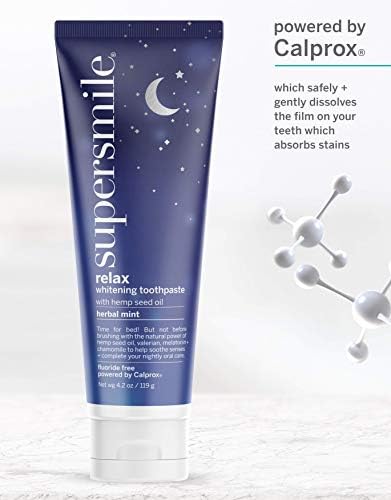 Supersmile Awake Zesty Mint Whitening Toothpaste, with Caffeine, 4.2 Oz
