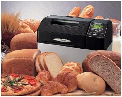 Zojirushi BB-CEC20 Home Bakery Supreme Breadmaker Bundle | Bakes 2-Lb Loaf, Dual Kneading Blades, 13-Hr Delay, Sourdough, Jam