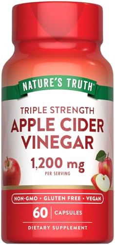Nature's Truth Apple Cider Vinegar Vegan Capsules | 1200mg