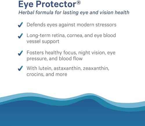 PURE SYNERGY Eye Protector | 100% Natural, Vegan Eye Health Supplement | with Organic Astaxanthin, Lutein