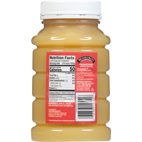 Musselman's Unsweetened Apple Sauce 23 oz