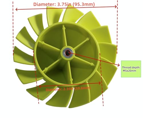 529437003/529437004/529437001 Blower Fan