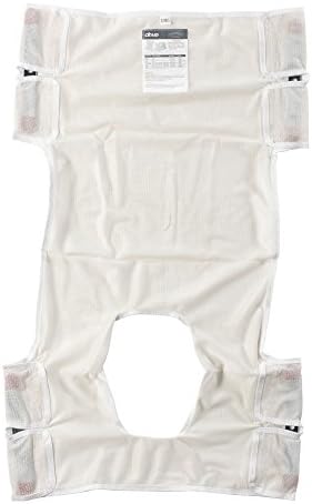 Drive Medical Patient Lift Sling, Canvas, 26 Inch x 40 Inch | Canvas Patient Lift Sling Offers Durable, Secure Support for Safe Transfers in Home or Facility Use Daily