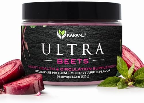 KaraMD UltraBeets, Pure Beetroot Powder Superfood Supplement
