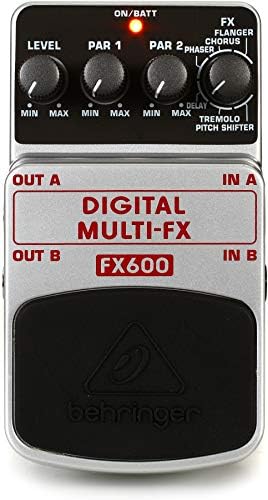 Behringer ULTRA METAL UM300 Heavy Metal Distortion Instrument Effect Pedal, Pink