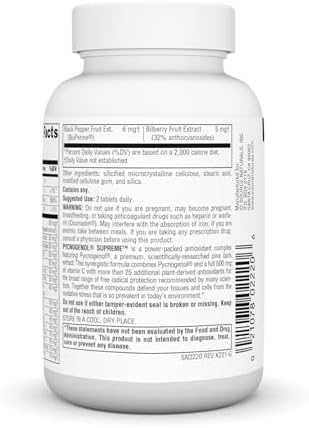 Source Naturals, Pycnogenol Supreme - 60 Tablets | Berry & Botanical Antioxidant Complex*