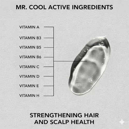 Hair Situation Mr. Cool Wet Look Strong Hold Hair Styling Hair Gel, High Shine, Anti-Humidity Shield, Anti-Frizz Fly Away, Alcohol-Free