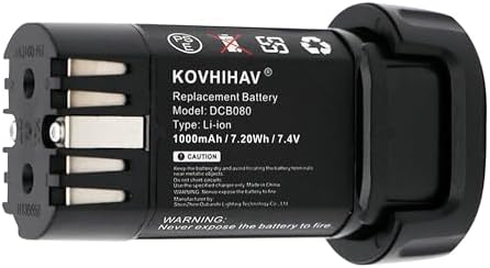 CS BATTERY Replacement DCB080 8v max Batteries for DCF680 DCF680N1 DCF680N2 DCF682 DCB095