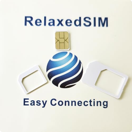 Data Only Sim Card No Activation, Prepaid Data Plan 24GB 360-Day USA Triple Network (AT&T/T-Mobile/Verizon) 4G Unlocked for Hunting & Trail Cameras,Portable Hotspot,IoT & Security Cameras – RelaxedSIM