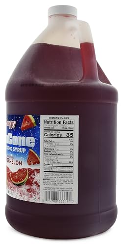 Snappy Root Beer Sno Cone Syrup, 1 Gallon (128 oz), Ready to Use for Snow Cone Machines and Shaved Ice