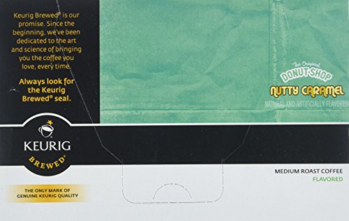 The Original Donut Shop Coffee,medium roast pods Coconut Mocha, 4.1 Ounce, 12 Count