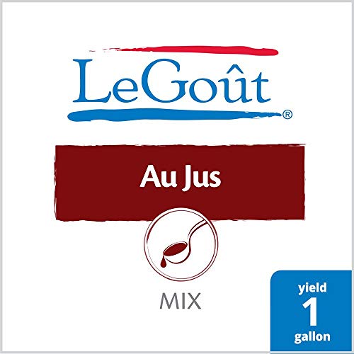 LeGout Au Jus Gravy Mix Cooks in Two Minutes, 0g Trans Fat, 3.3 Ounce (Pack of 16)