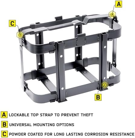 Smittybilt JERRY GAS CAN HOLDER - SB2798