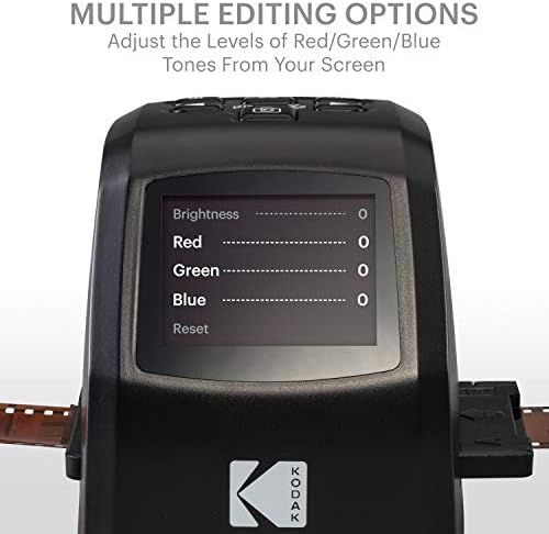 KODAK Mini Digital Film & Slide Scanner, 35mm, 126, 110, Super 8, 2.4" LCD