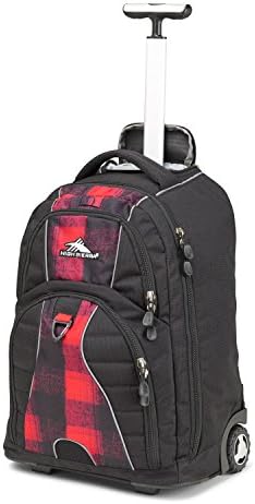 High Sierra Freewheel Wheeled Laptop Backpack, True Navy, 20.5 x 13.5 x 8-Inch