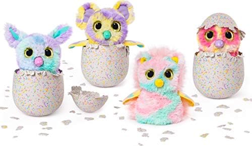 Hatchimals Mystery, Hatch 1 of 4 Fluffy Interactive Mystery Characters from Cloud Cove (Styles May Vary), Multicolor