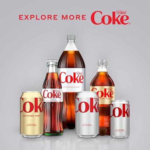 Diet Coke Caffeine Free Soda Soft Drink, 2 Liter (Package May Vary)