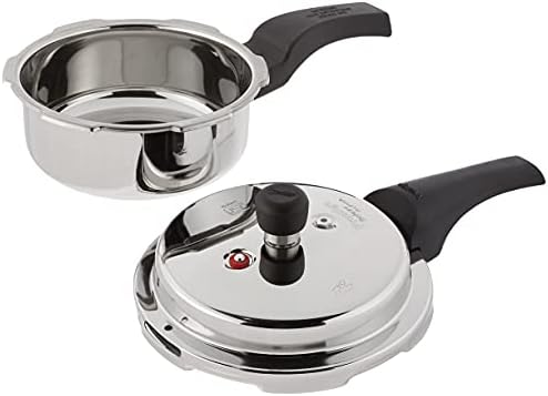 Prestige Pressure Cooker, 3-Liter, Silver