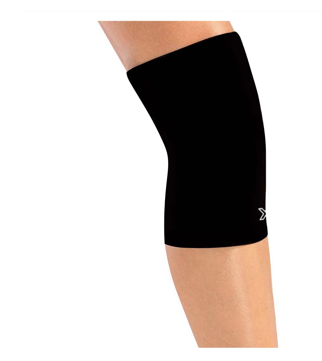 Full Knee Compression Sleeve for Knee Pain Relief - Arthritis, Meniscus, Swelling, ACL, Sprains - Knee Sleeve for Women and Men (Black, Large)