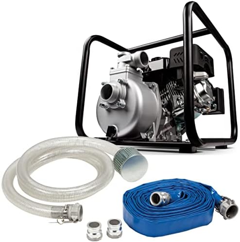 Red Lion 6RLAG-2LST Semi-Trash Gas Powered Transfer Pump, 150 GPM, 208cc