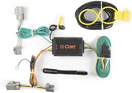 CURT 56093 Vehicle-Side Custom 4-Pin Trailer Wiring Harness for Select Ford Taurus, Lincoln MKS