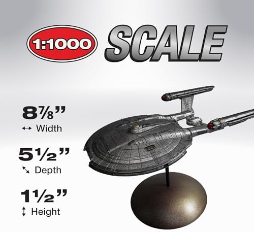 Polar Lights Star Trek NX-01 Enterprise (Snap) 2T 1:1000 Scale Model Kit