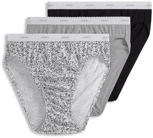 Jockey Women's Underwear 100% Cotton Classic French Cut - 3 Pack