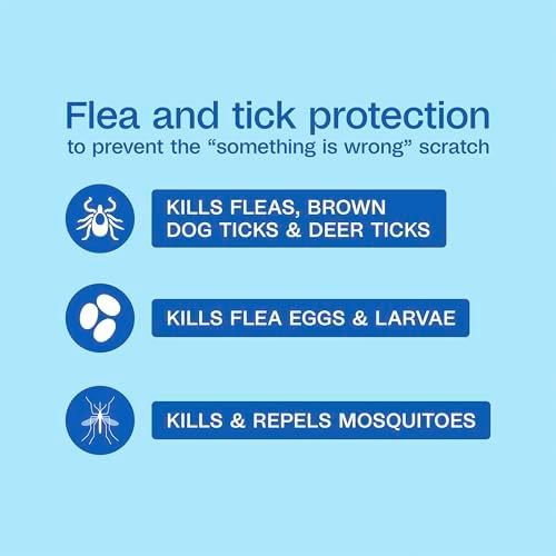 ADAMS Plus Flea & Tick Prevention Spot On for Extra Large Dogs, 3 Pack