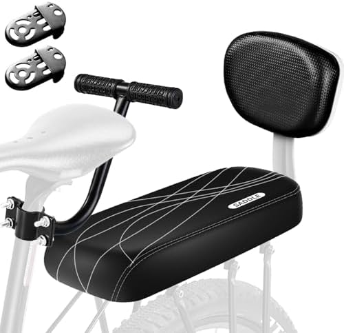TOPCABIN Bicycle Manned Cushion Mountain Bike Back Shelf Seat Cushion Manned Comfortable Saddle Children Back Seat