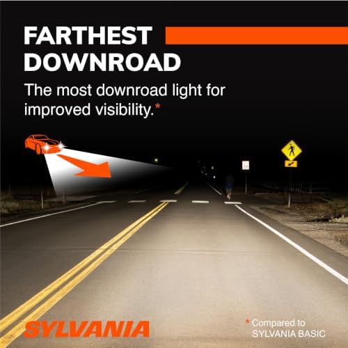 SYLVANIA - 9012 SilverStar Ultra - High Performance Halogen Headlight Bulb, High Beam, Low Beam and Fog Replacement Bulb