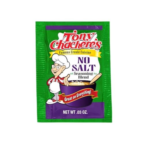Tony Chachere Creole Seasoning, 1000 Count 0.05 Ounce (Original)