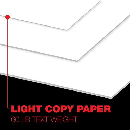 Accent Opaque White Printer Paper, 8.5” x 11” 24lb Bond/60lb Text Copy Paper – 500 Sheets (1 Ream) – Premium Computer Paper with Smooth Finish, 97 Bright, 89gsm – Multipurpose White Paper – 109355R